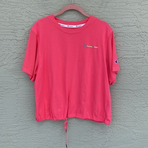 Champion CAMPUS DRAWSTRING TEE With MESH Sz XL - Picture 1 of 14